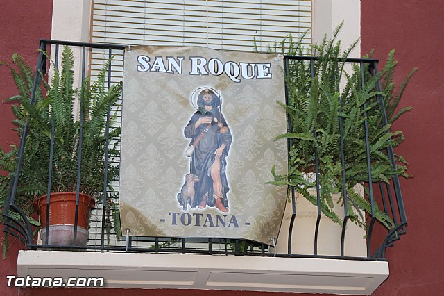 Procesin San Roque 2016 y reparto de 