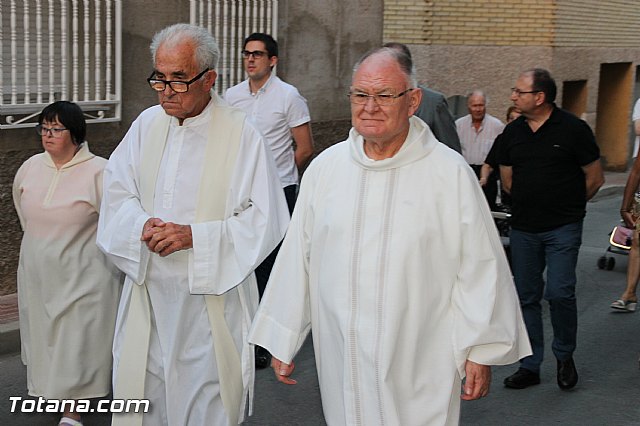 Procesin San Roque 2016 y reparto de 