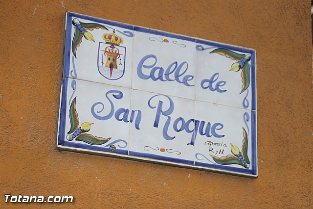 Procesin San Roque 2016 y reparto de 