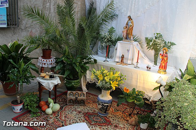 Procesin San Roque 2016 y reparto de 