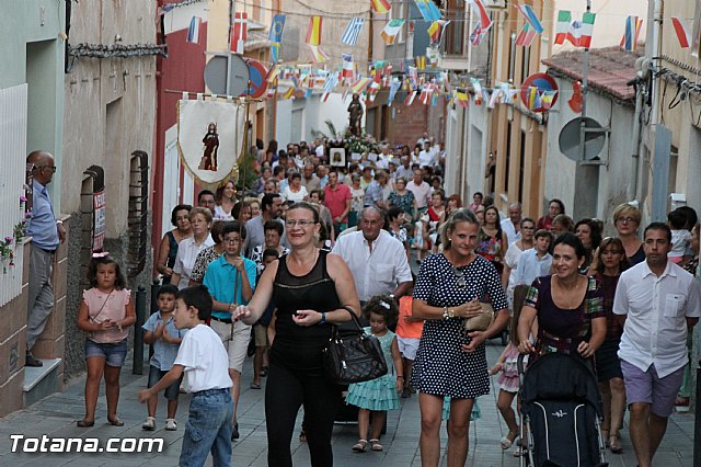 Procesin San Roque 2016 y reparto de 