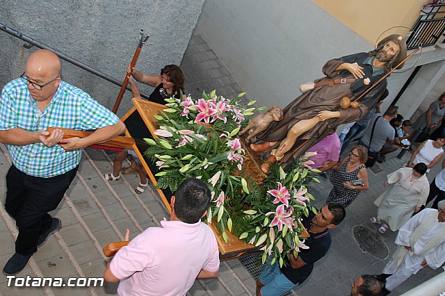 Procesin San Roque 2016 y reparto de 