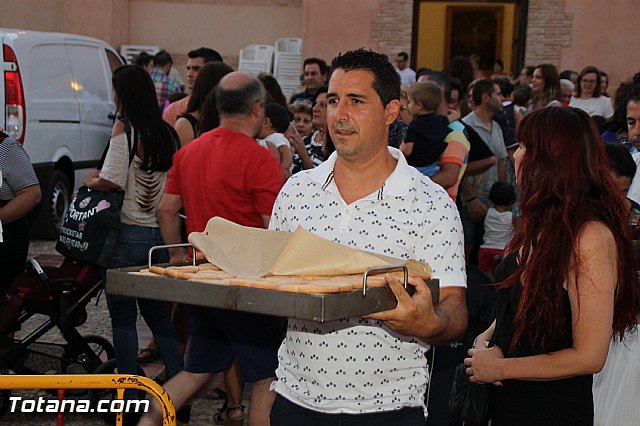 Procesin San Roque 2016 y reparto de 