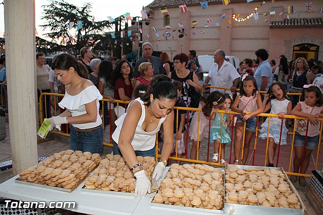Procesin San Roque 2016 y reparto de 