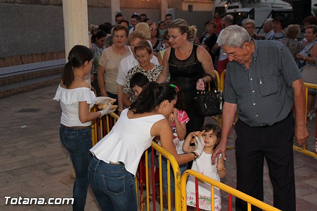 Procesin San Roque 2016 y reparto de 
