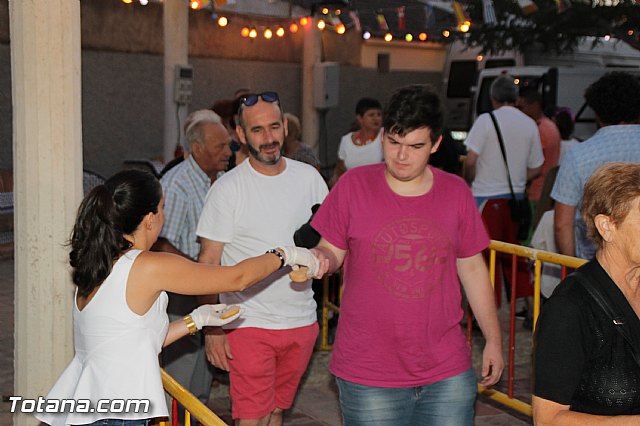 Procesin San Roque 2016 y reparto de 