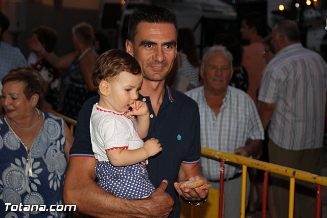 Procesin San Roque 2016 y reparto de 