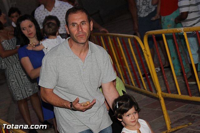 Procesin San Roque 2016 y reparto de 