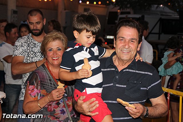 Procesin San Roque 2016 y reparto de 