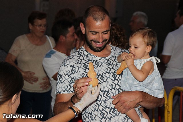 Procesin San Roque 2016 y reparto de 