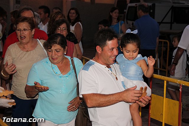 Procesin San Roque 2016 y reparto de 