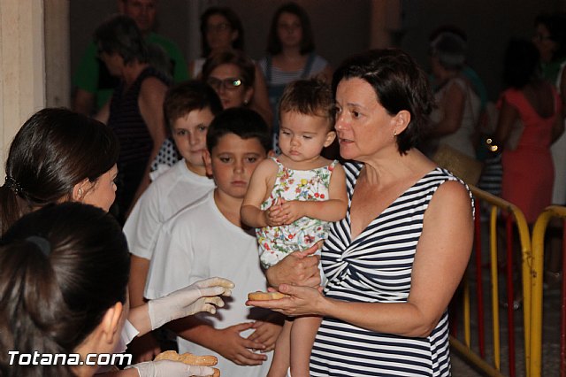 Procesin San Roque 2016 y reparto de 