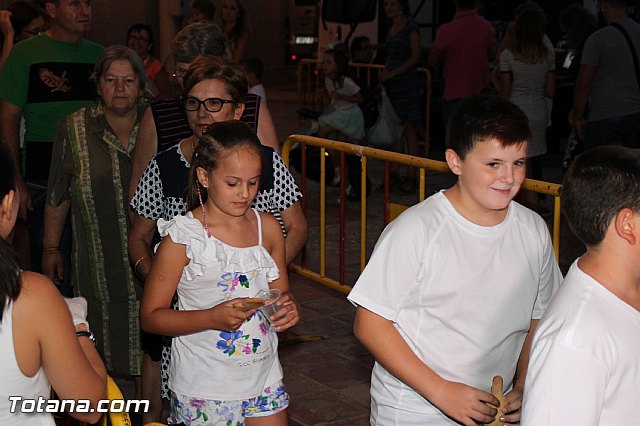 Procesin San Roque 2016 y reparto de 