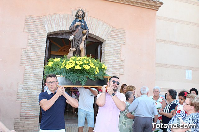 Procesin San Roque 2017 y reparto de 