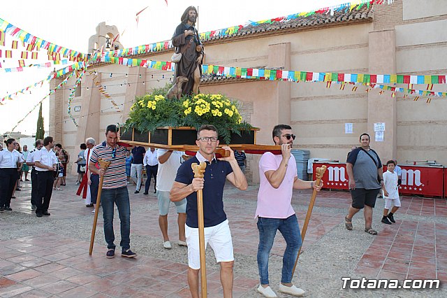 Procesin San Roque 2017 y reparto de 