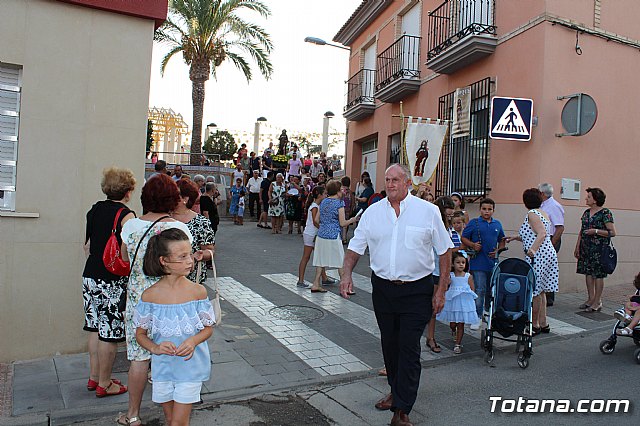 Procesin San Roque 2017 y reparto de 
