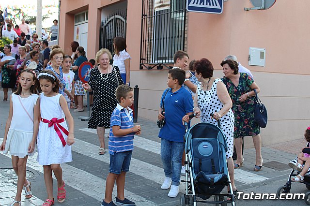 Procesin San Roque 2017 y reparto de 