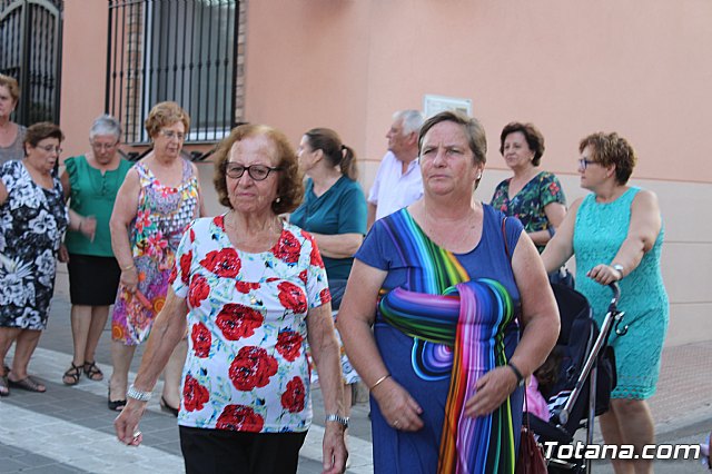 Procesin San Roque 2017 y reparto de 