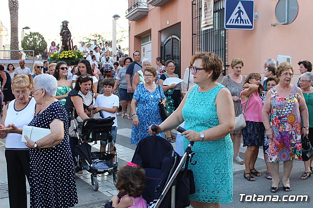 Procesin San Roque 2017 y reparto de 