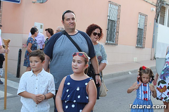 Procesin San Roque 2017 y reparto de 