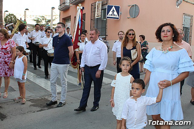 Procesin San Roque 2017 y reparto de 