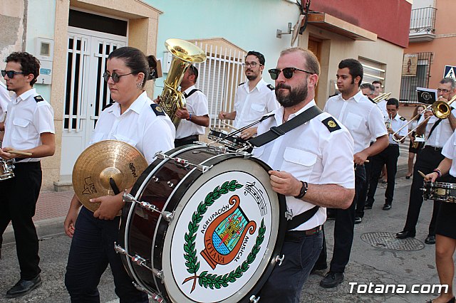 Procesin San Roque 2017 y reparto de 