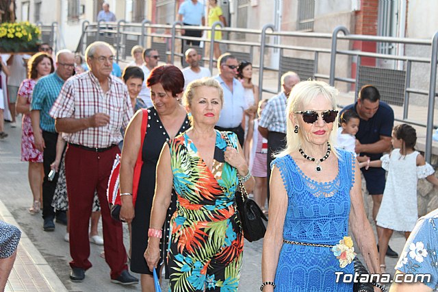 Procesin San Roque 2017 y reparto de 