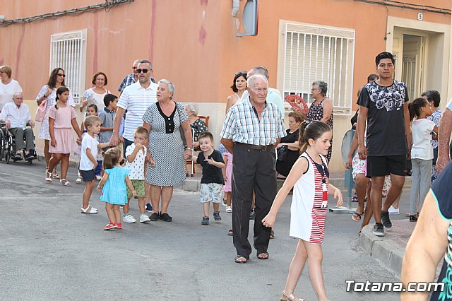 Procesin San Roque 2017 y reparto de 