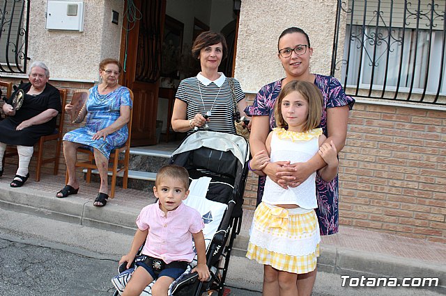 Procesin San Roque 2017 y reparto de 