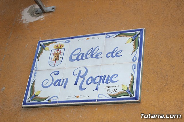 Procesin San Roque 2017 y reparto de 