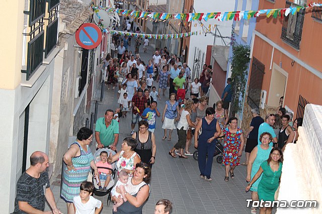 Procesin San Roque 2017 y reparto de 