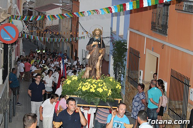 Procesin San Roque 2017 y reparto de 