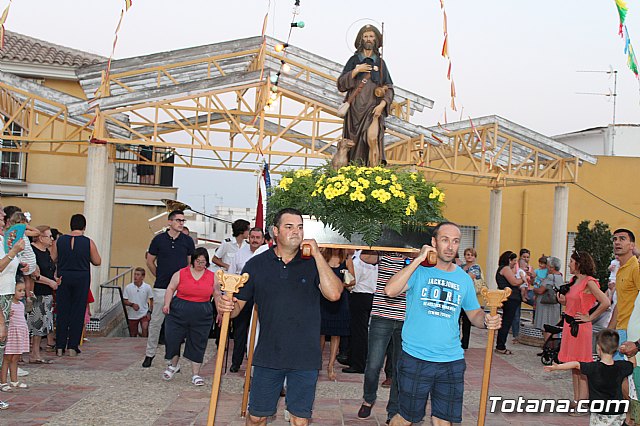 Procesin San Roque 2017 y reparto de 