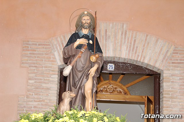 Procesin San Roque 2017 y reparto de 