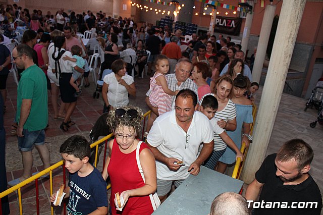 Procesin San Roque 2017 y reparto de 