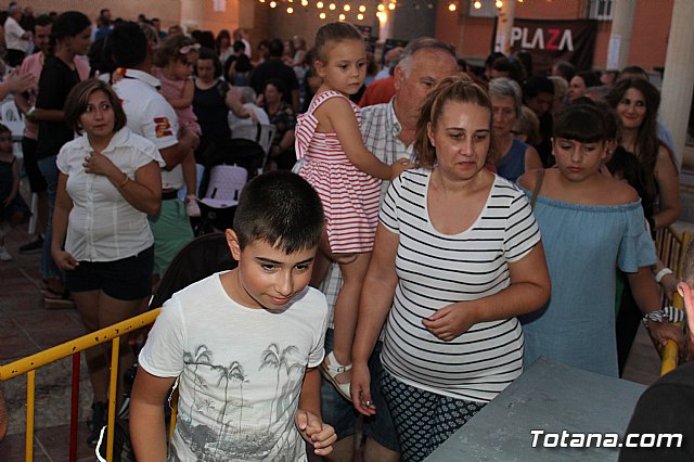 Procesin San Roque 2017 y reparto de 