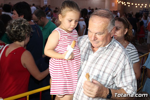 Procesin San Roque 2017 y reparto de 