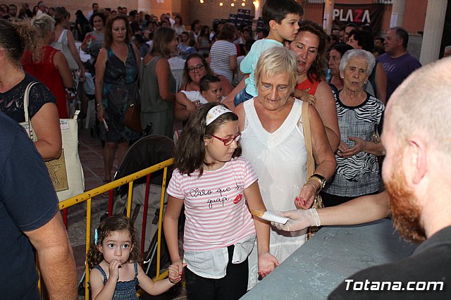 Procesin San Roque 2017 y reparto de 