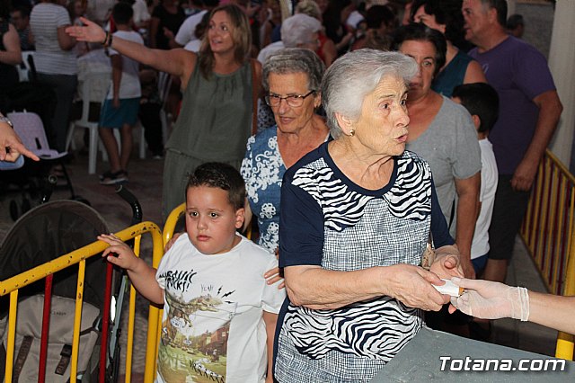Procesin San Roque 2017 y reparto de 