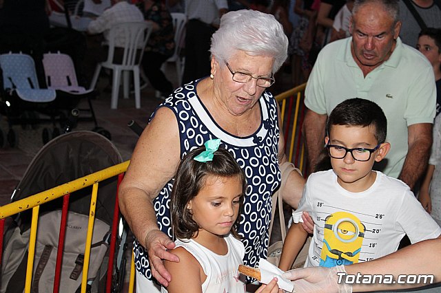 Procesin San Roque 2017 y reparto de 