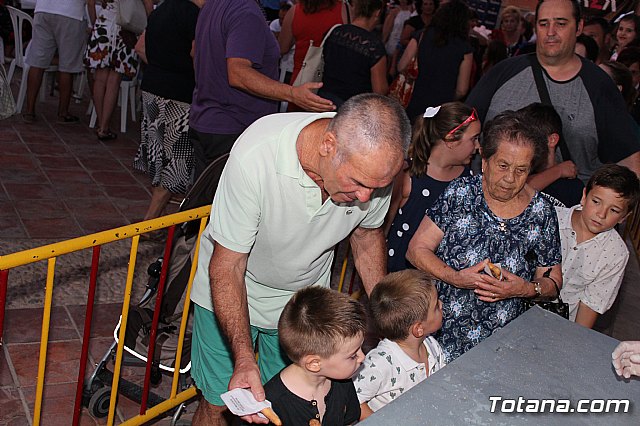 Procesin San Roque 2017 y reparto de 