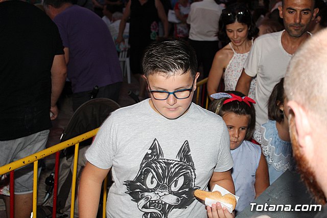 Procesin San Roque 2017 y reparto de 