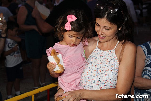 Procesin San Roque 2017 y reparto de 