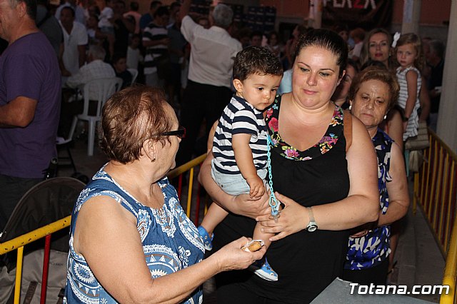 Procesin San Roque 2017 y reparto de 