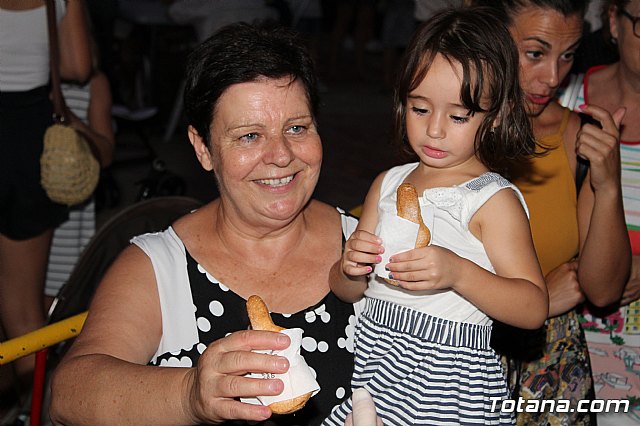 Procesin San Roque 2017 y reparto de 