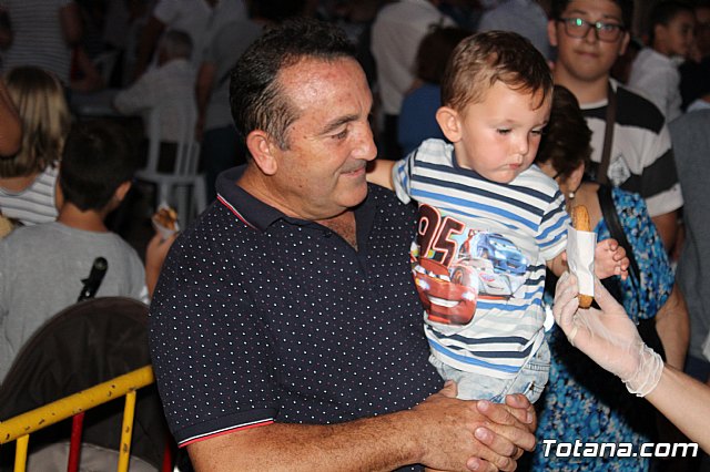 Procesin San Roque 2017 y reparto de 