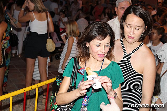 Procesin San Roque 2017 y reparto de 