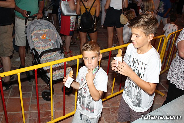 Procesin San Roque 2017 y reparto de 