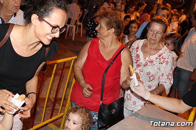 Procesin San Roque 2017 y reparto de 