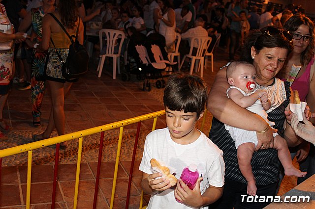 Procesin San Roque 2017 y reparto de 